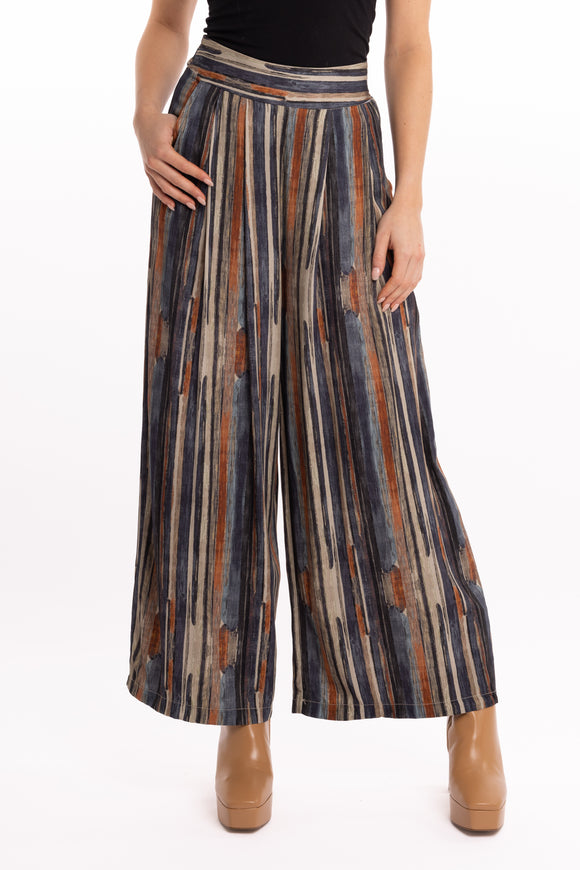 M made in Italy Wide Leg Pant