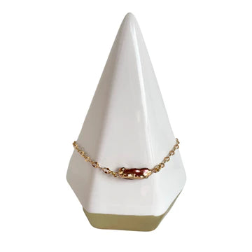 Motte;Jewelry Burnt Orange Pearl Bracelet
