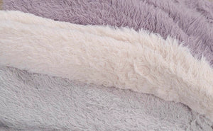 Lemon Faux Fur Cozy Socks 3/pk - 2 Colour combinations available