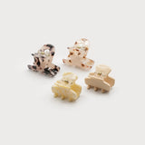Caracol Small Hair Clips - 4 Pack - 2 colour combos