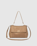 Louenhide Arden Suede Shoulder Bag in Honey