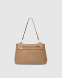 Louenhide Arden Suede Shoulder Bag in Honey