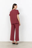 soyaconcept Banu 245 Top in Oxblood Red