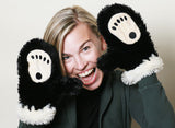 Warm Buddy Bear Paw Mitts