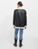 Brunette The Label Vegan Leather Jacket