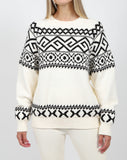 Brunette The Label Fair Isle Sweater