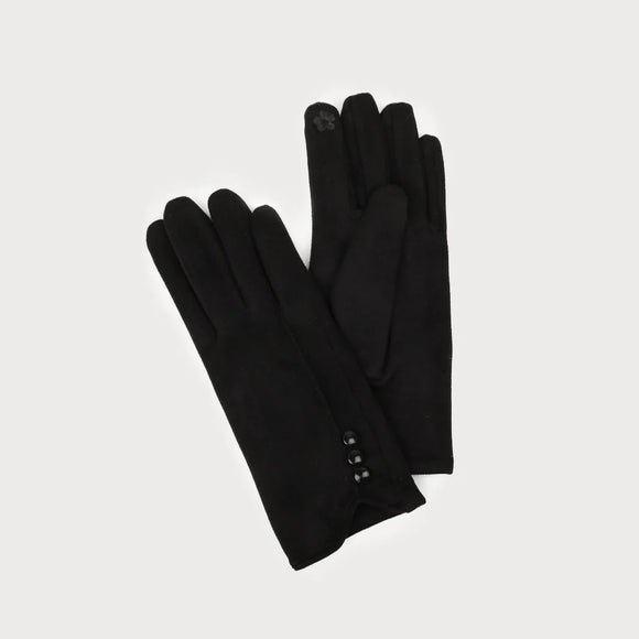 Caracol Faux Suede Gloves - 5 Colours Available