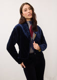 FDJ Reversable Quilted Velvet Jacket