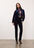 FDJ Reversable Quilted Velvet Jacket