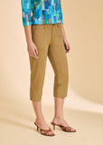 FDJ Christina Pintuck Capris in Henna