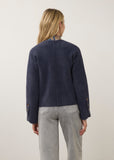 FDJ Collarless Knit Jacket
