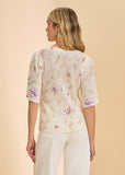 FDJ Elbow Sleeve Knit Top