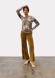 FDJ Patterned Lightweight Top