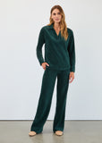 FDJ Pull on Cord Pant in Spruce