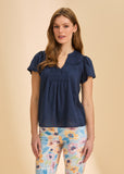 FDJ Flutter Sleeve Top