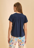 FDJ Flutter Sleeve Top