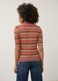 FDJ Short Sleeve Knit Top