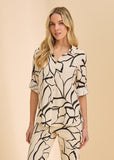 FDJ Roll Up Sleeve Top