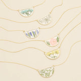 Scout Pressed Flower Necklace - 6 options