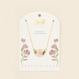 Scout Pressed Flower Necklace - 6 options