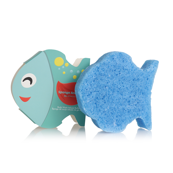 Sponge Animals - Body Wash Infused Buffers for Kids - 2 Options