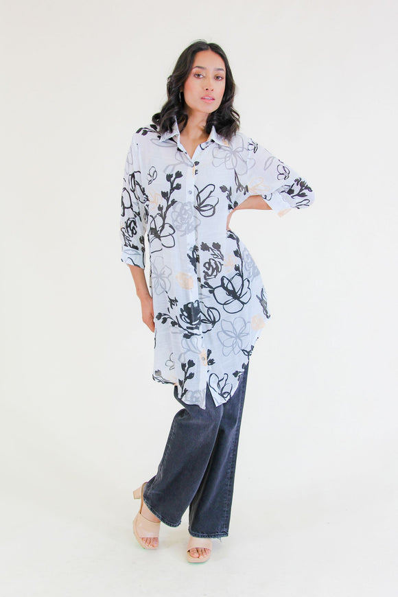 Funsport Floral Tunic