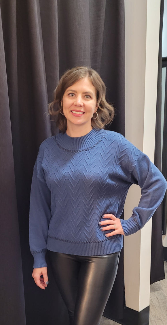 Gabby Isabella Denim Sweater