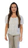 Papillon Lace Inset Top