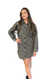 Weslynn Ash Denim Button Up Dress