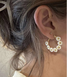 Isla Rae Daisy Hoops - 2 Colour Options
