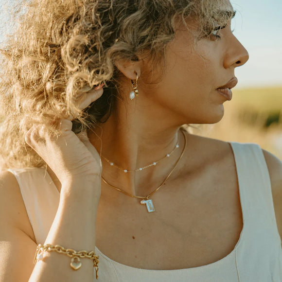 Isla Rae Jewelry Karlee Charm Hoops