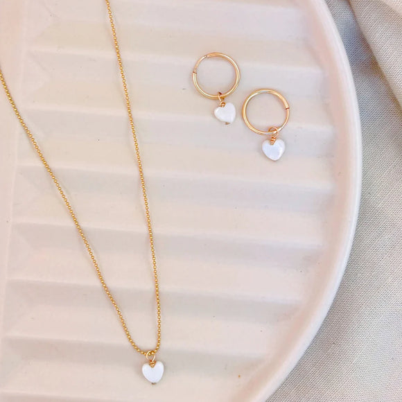 Isla Rae Jewelry Tanyss Dainty Heart Necklace