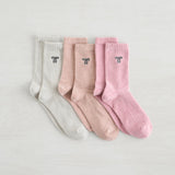 Lemon 3 pack Velvet Crew Socks - 2 options