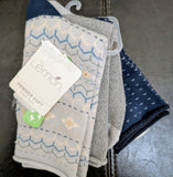 Lemon 3 pack Powder Soft Crew Socks - 4 options