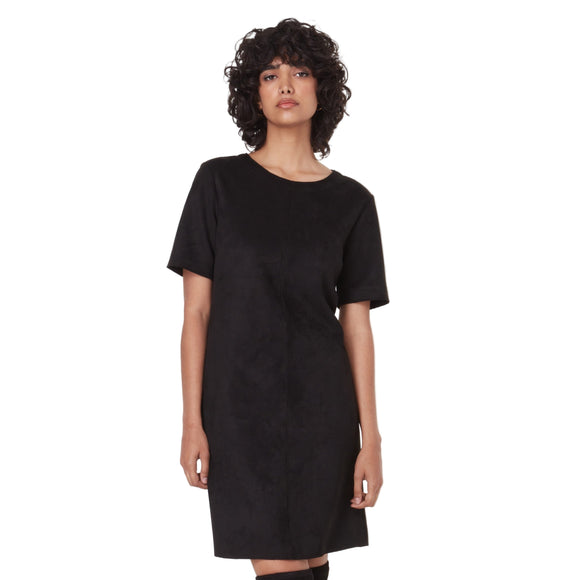 Lois Cecil Faux Suede Dress