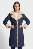 Lois Erin Bonded Sherpa Coat