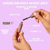 Chella Good Drama Mini Mascara - 3 colours available
