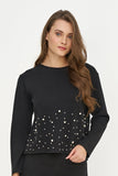 M made in Italy Pearl Sweater