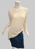 M Made in Italy Microfleece Long Sleeve Tunic