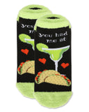 MeMoi Low Cut Non-Skid Socks - Tacos & Tequila