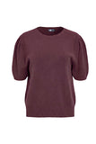 M made in Italy Knit Sweater in Plum