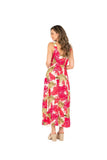 M Made in Italy Dress- Tropical Palms