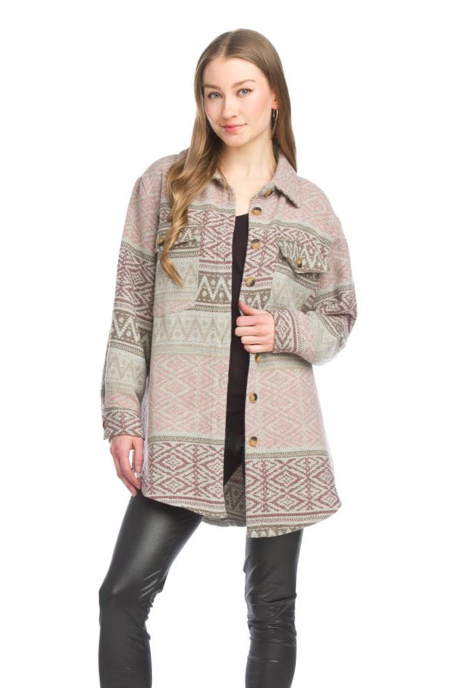 Papillon Woven Shacket – Paramount DaySpa Salon Boutique