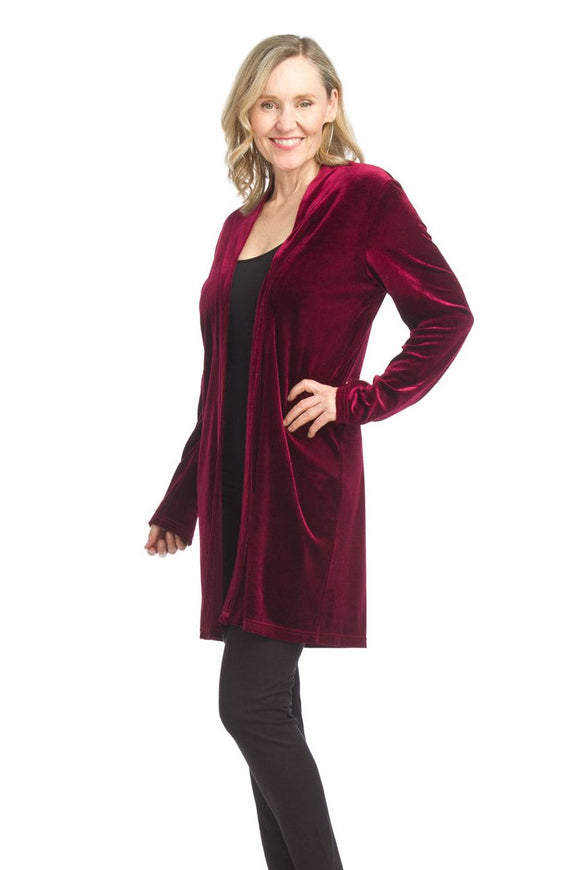 Papillon Crushed Velvet Cardigan