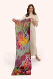 Powder UK Wool Wrap Scarf - Winter Iris