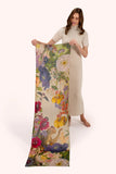 Powder UK Wool Wrap Scarf - Autumn Posy
