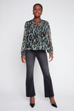 Renuar Leopard Print Blouse