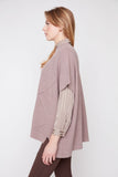 Renuar Knit Poncho Sweater