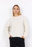 soyaconcept Viki 1 Knit Sweater in Cream