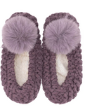 Lemon Pom-Pom Ballerina Slipper